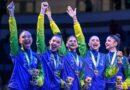 Brasil conquista duas medalhas inéditas no Mundial de Ginástica Rítmica, o melhor resultado do país na história da competição
