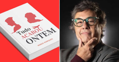 Jornalista e escritor Mario Marques lança livro “Tudo acabou ontem” no TopShopping em Nova Iguaçu, neste domingo