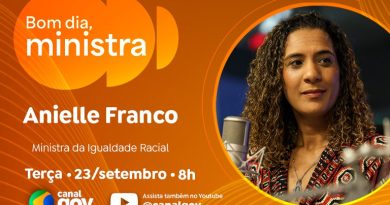 Anielle Franco detalha conquistas da 5ª Conapir e políticas para juventude negra no “Bom Dia, Ministra” desta terça (23/9)