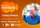 Carlos Fávaro detalha safra recorde, novos mercados e medidas emergenciais no “Bom Dia, Ministro” desta quarta (17/9)