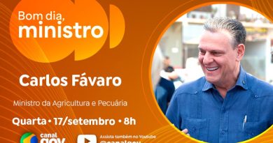 Carlos Fávaro detalha safra recorde, novos mercados e medidas emergenciais no “Bom Dia, Ministro” desta quarta (17/9)