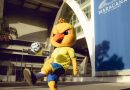 Mascote da Seleção, Canarinho agita pontos turísticos do Rio antes de jogo contra o Chile