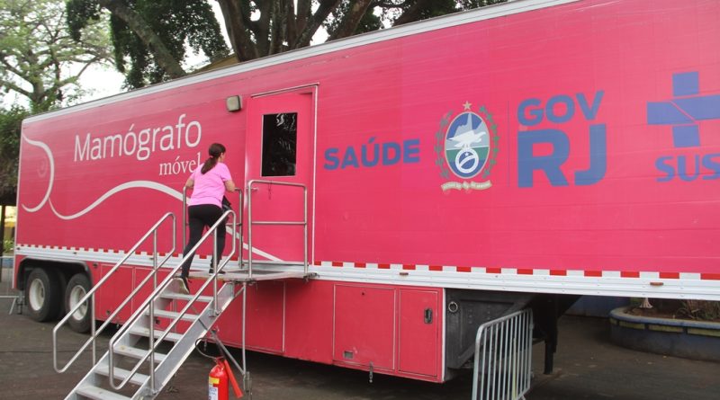 São Gonçalo vai receber carreta do mamógrafo móvel do Estado