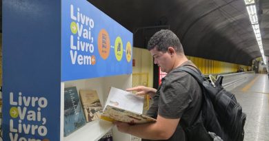 MetrôRio promove troca-troca de livros literários em quatro estações do sistema metroviário