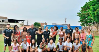 Projeto em Belford Roxo cria oportunidade para o desenvolvimento do futebol feminino