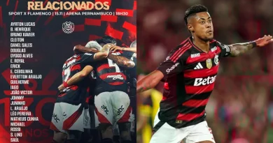 Com Bruno Henrique, Flamengo divulga relacionados para jogo contra o Sport