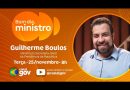 Guilherme Boulos apresenta Governo na Rua e ações para trabalhadores no “Bom Dia, Ministro” desta terça (25)