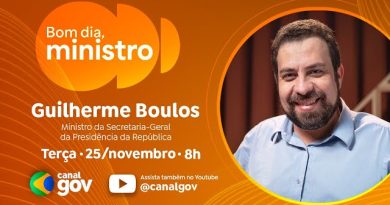 Guilherme Boulos apresenta Governo na Rua e ações para trabalhadores no “Bom Dia, Ministro” desta terça (25)