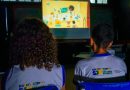 Cinema Cultural leva a experiência do cinema para alunos de escola municipal em Meriti