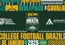 Rio vai receber partida de futebol americano universitário em 2026