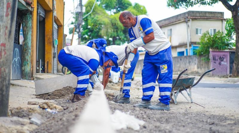 Meriti: Obras de infraestrutura seguem na Avenida Presidente Tancredo Neves, em Éden