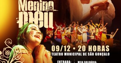 Teatro Municipal de São Gonçalo recebe musical natalino