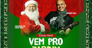 Campos: Papai Noel é atração especial do “Vem pro Jardim” neste domingo