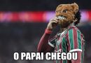Torcedores do Fluminense celebram vitória em clássico contra o Flamengo