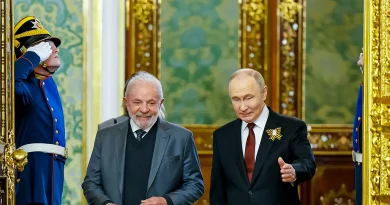 Lula conversa por telefone com o presidente da Federação Russa, Vladimir Putin