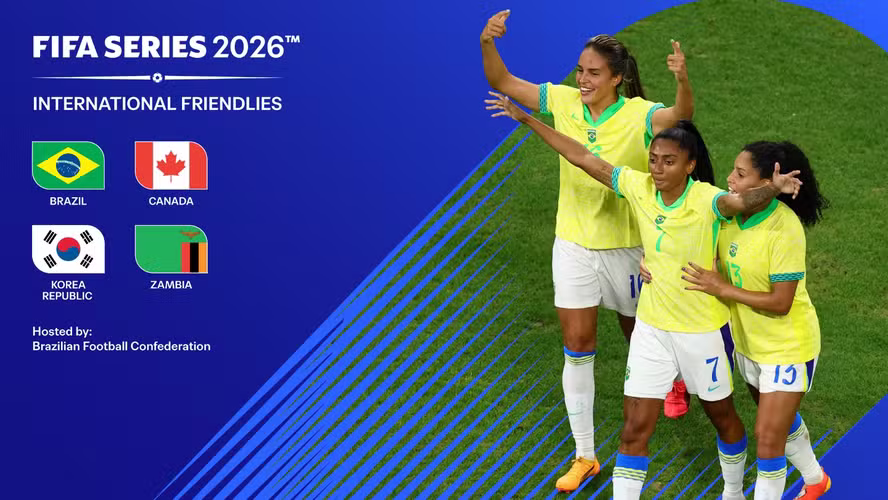 Fifa confirma Brasil entre as seleções em torneio amistoso neste ano