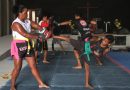 Kickboxing gratuito reúne gonçalenses no Engenho do Roçado