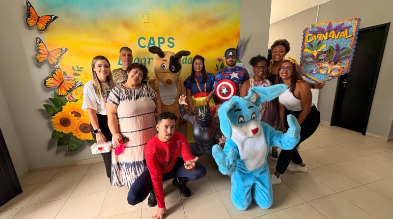 Saúde Mental de São Pedro da Aldeia promove ações de Carnaval nos serviços da rede municipal