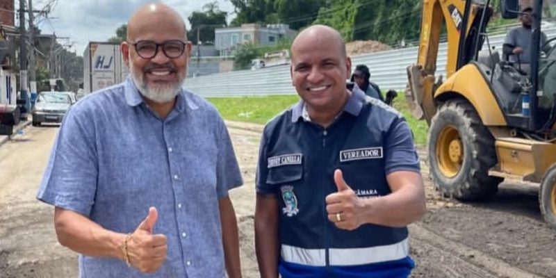 Prefeitura de Belford Roxo realiza operação tapa-buracos na Estrada do China no Wona