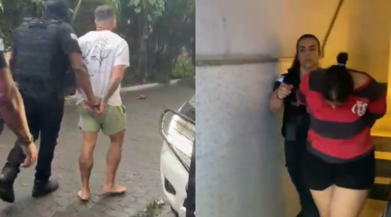 Chefe e operadora financeira de quadrilha ligada ao CV são presos em motel de São Gonçalo