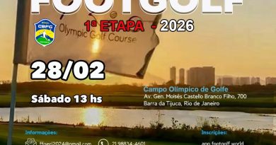 FFGERJ realiza 1ª etapa do Campeonato Estadual de Footgolf do Rio de Janeiro 2026&nbsp;