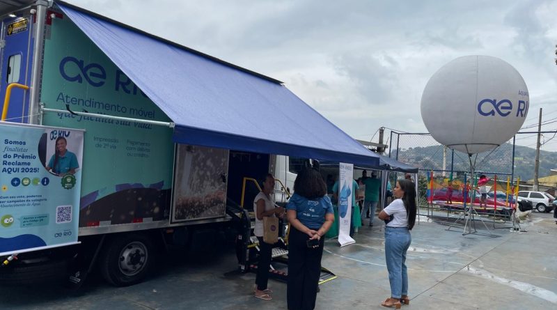 Magé: Ação itinerante da Águas do Rio leva serviços, orientação ao consumidor e atividades educativas a praça de Piabetá
