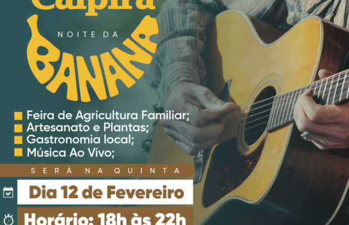 Prefeitura de Saquarema promove a 6ª edição do “Moda e Prosa Caipira – Noite da Banana