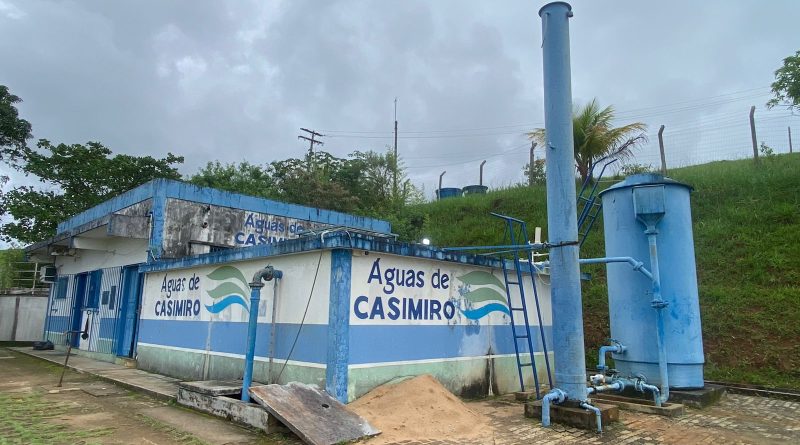 Águas de Casimiro avalia reforma da ETA de Professor Souza e planeja ampliação do sistema