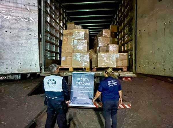 Fiscalização na barreira fiscal de Nhangapi apreende mais de meia tonelada de maconha