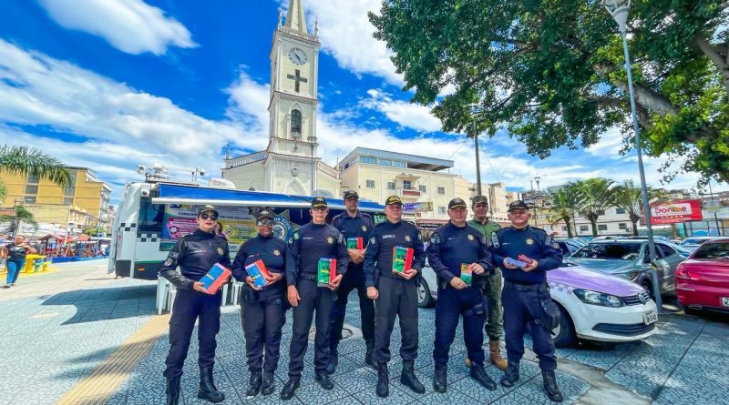 Guarda Municipal de Meriti faz ação em prol dos direitos da mulher e na prevenção contra a dengue
