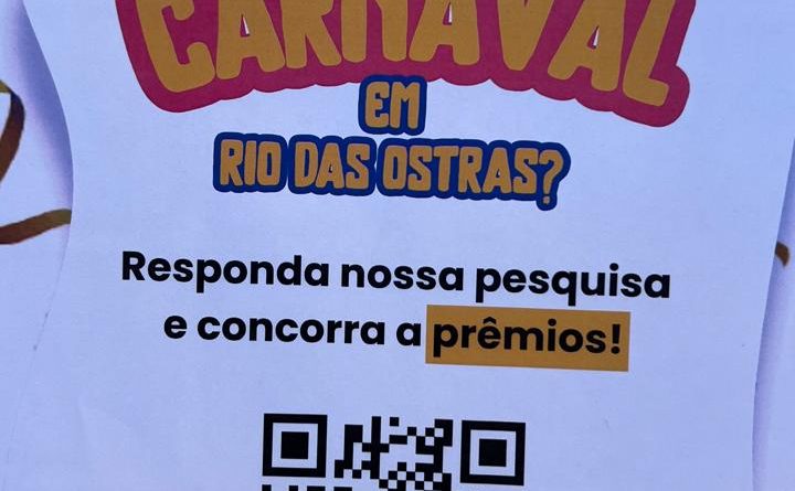 Rio das Ostras traça perfil do turista no Carnaval com pesquisa on-line