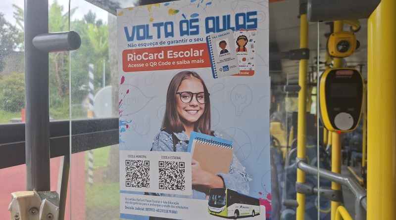 Teresópolis: Alunos novos da Rede Municipal devem solicitar o Cartão RioCard Escolar