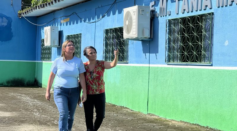 Japeri: Climatização marca volta às aulas em unidade escolar da Rede Municipal