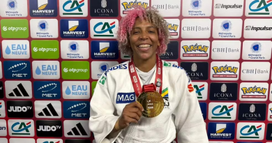 Rafaela Silva leva medalha de ouro no Grand Slam de judô, em Paris