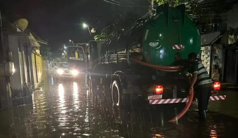 Fortes chuvas atingem Búzios e mobilizam equipes da Prefeitura nesta quinta e sexta-feira na região