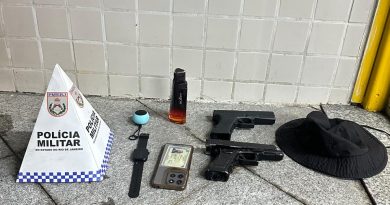 Esquema de segurança do Governo do Estado garante apreensão de 22 réplicas de armas e mais de 50 objetos perfurocortantes no fim de semana