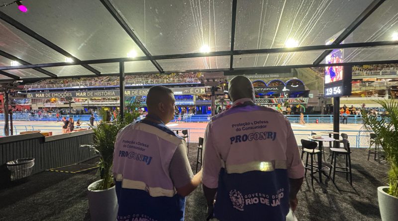 Na Sapucaí, acessibilidade ainda desafinou nos camarotes, apontaram a Secretaria de Estado de Defesa do Consumidor e o Procon-RJ