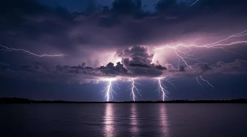 Incidência de raios na área de concessão da Enel Rio cresce 61% no início de 2026