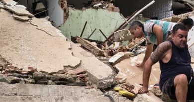 Prédio desaba no Engenho Novo e deixa feridos