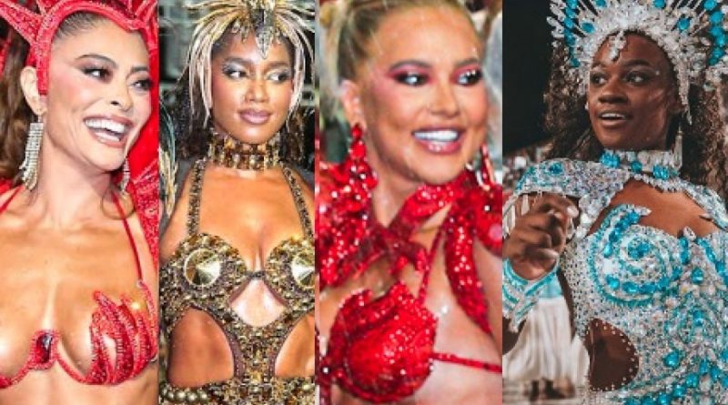 Viradouro, Imperatriz, Grande Rio e Beija-Flor encerram temporada de ensaios técnicos na Sapucaí