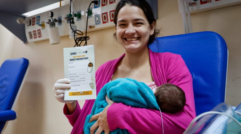 Rio anuncia vacinação contra bronquiolite para bebês prematuros