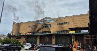 Barracão da Grande Rio é atingido por princípio de incêndio na Cidade do Samba