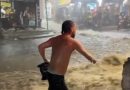 Temporal atinge a cidade do Rio e provoca enxurradas no Vidigal e Rocinha