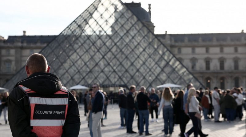 Museu do Louvre é fechado parcialmente por nova greve
