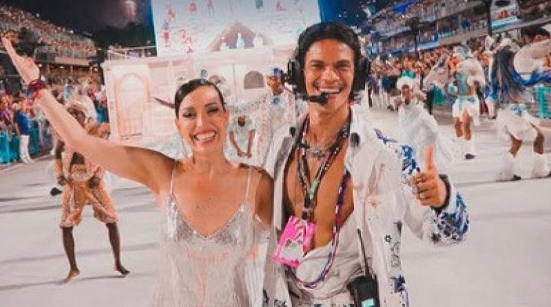 Claudia Mota e Edifranc Alves não seguem como coreógrafos da comissão de frente da Portela