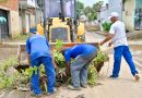 Prefeitura de Belford Roxo realiza mais um dia do mutirão&nbsp;de limpeza após as fortes chuvas do final de semana
