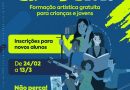 Projeto Cria SG abre inscrições para mais um ano de atividades culturais gratuitas em São Gonçalo