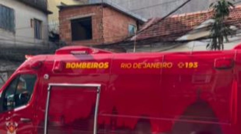 Explosão por vazamento de gás deixa três feridos na Rocinha