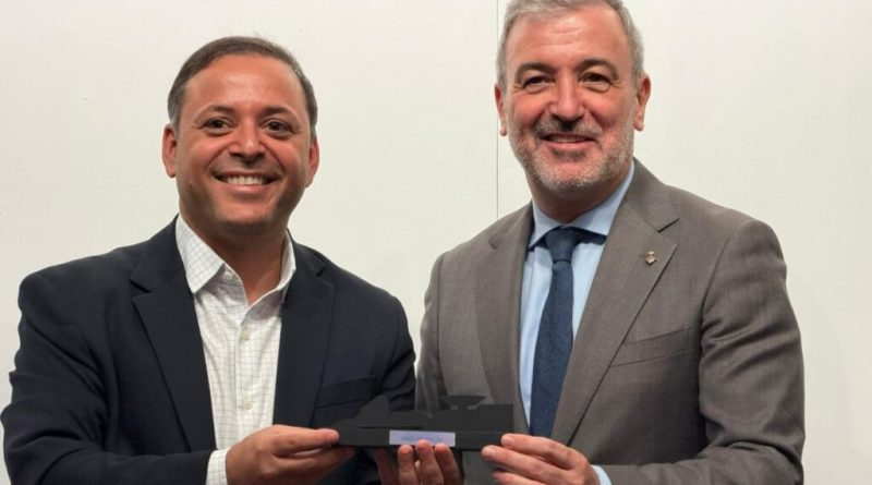 Rodrigo Neves e prefeito de Barcelona acertam realização em Niterói da maior feira do mundo sobre economia do mar