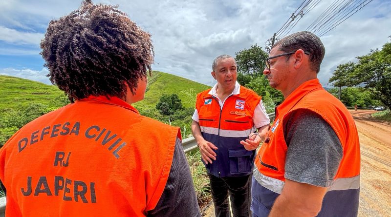 Chuvas em Japeri causam alagamentos e mobilizam Gabinete de Crise com força-tarefa emergencial